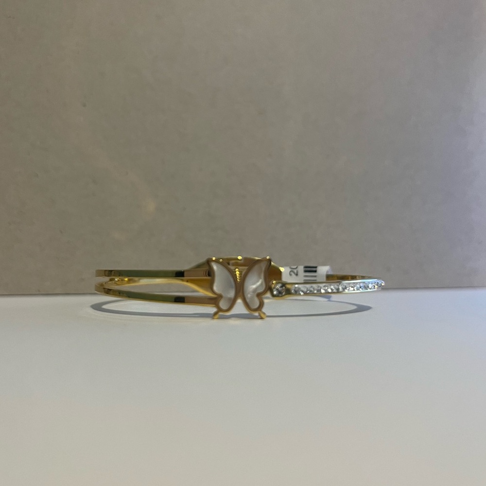 13. Gold Butterfly Bracelet